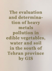 The evaluation and determination of heavy metals pollution in edible vegetables, water and soil in the south of Tehran province by GIS